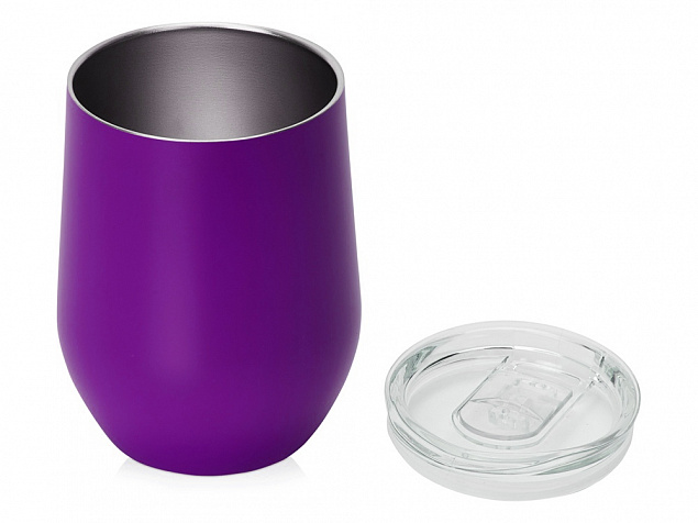 Вакуумная термокружка Sense, фиолетовый с логотипом в Москве заказать по выгодной цене в кибермаркете AvroraStore