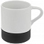 Кружка с силиконовой подставкой «Подтекст. Доброе утро», черная с логотипом  заказать по выгодной цене в кибермаркете AvroraStore