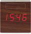 ЖК часы из МДФ с логотипом в Москве заказать по выгодной цене в кибермаркете AvroraStore