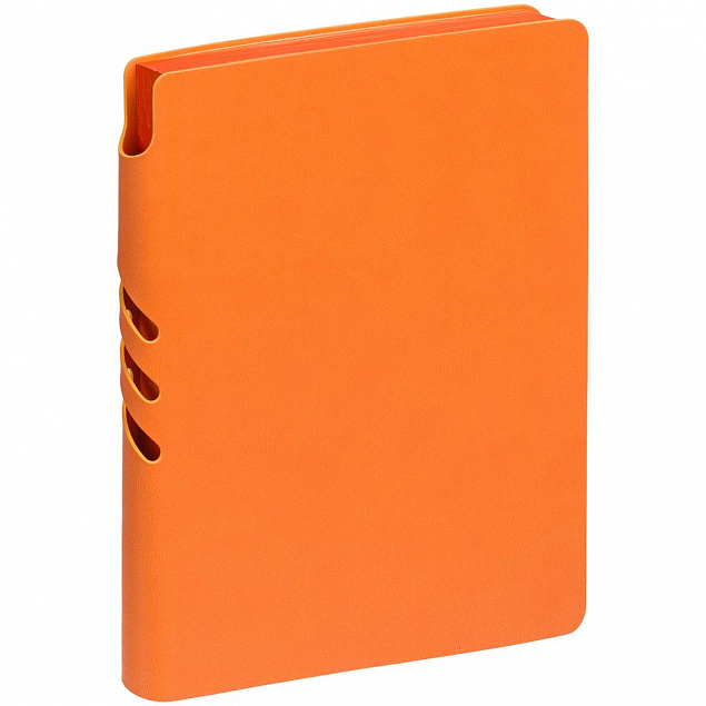Ежедневник Flexpen Color, датированный, оранжевый с логотипом в Москве заказать по выгодной цене в кибермаркете AvroraStore
