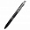 Ручка пластиковая Milana, чёрная с логотипом в Москве заказать по выгодной цене в кибермаркете AvroraStore