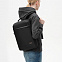 Бизнес рюкзак Brams, черный/серый с логотипом в Москве заказать по выгодной цене в кибермаркете AvroraStore