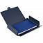 Набор Flat Light, синий с логотипом  заказать по выгодной цене в кибермаркете AvroraStore