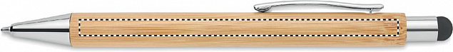 Бамбуковая ручка стилус с логотипом в Москве заказать по выгодной цене в кибермаркете AvroraStore