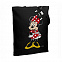 Холщовая сумка «Минни Маус. Couture», черная с логотипом в Москве заказать по выгодной цене в кибермаркете AvroraStore