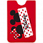 Чехол для карточки Minnie and Mickey, красный с логотипом в Москве заказать по выгодной цене в кибермаркете AvroraStore