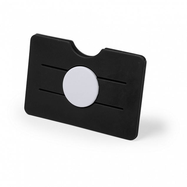 Держатель для карт RFID с кошельком,черный с логотипом в Москве заказать по выгодной цене в кибермаркете AvroraStore