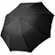 Зонт-трость Fiber Flex, черный с логотипом в Москве заказать по выгодной цене в кибермаркете AvroraStore