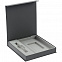 Коробка Arbor под ежедневник и ручку, серая с логотипом  заказать по выгодной цене в кибермаркете AvroraStore