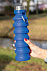 Герметичная складная силиконовая бутылка с крышкой с логотипом в Москве заказать по выгодной цене в кибермаркете AvroraStore