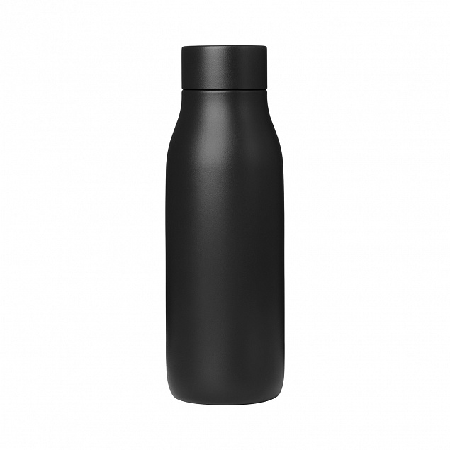 Термобутылка вакуумная герметичная Sevilla, черная с логотипом в Москве заказать по выгодной цене в кибермаркете AvroraStore