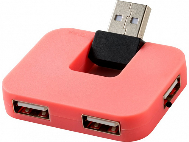 USB Hub «Gaia» на 4 порта с логотипом в Москве заказать по выгодной цене в кибермаркете AvroraStore