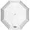 Зонт складной «Луч света» со светоотражающим куполом, серый с логотипом в Москве заказать по выгодной цене в кибермаркете AvroraStore