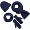 Варежки Nordkyn, серые с логотипом в Москве заказать по выгодной цене в кибермаркете AvroraStore