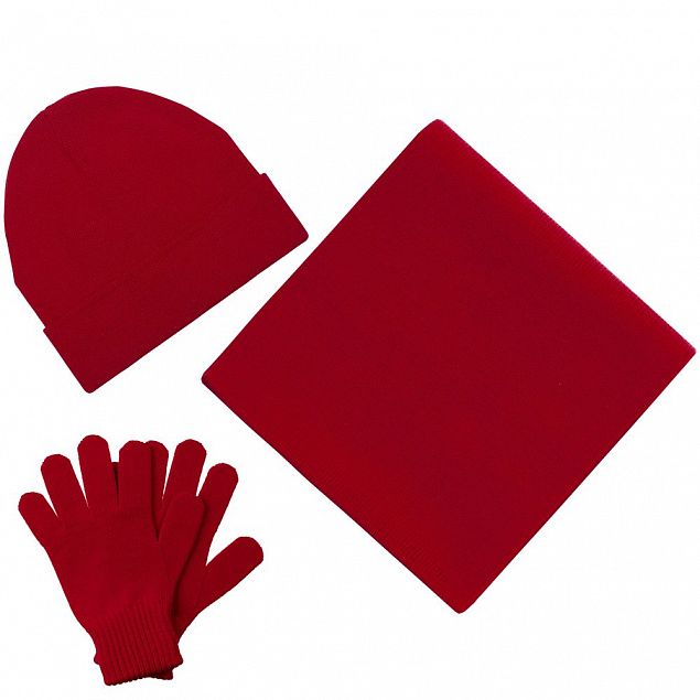 Перчатки Real Talk, красные с логотипом в Москве заказать по выгодной цене в кибермаркете AvroraStore