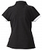Рубашка поло женская ANTREVILLE, черная с логотипом в Москве заказать по выгодной цене в кибермаркете AvroraStore