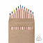 Набор цветных карандашей KINDERLINE middlel,12 цветов, дерево, картон с логотипом в Москве заказать по выгодной цене в кибермаркете AvroraStore