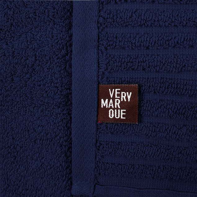 Полотенце Farbe, среднее, синее с логотипом в Москве заказать по выгодной цене в кибермаркете AvroraStore
