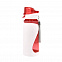 Спортивная бутылка для воды Атлетик - Красный PP с логотипом в Москве заказать по выгодной цене в кибермаркете AvroraStore