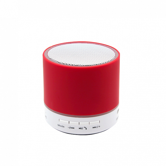 Беспроводная Bluetooth колонка Attilan - Красный PP с логотипом в Москве заказать по выгодной цене в кибермаркете AvroraStore