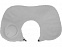 Подушка под шею с помпой Push, серый с логотипом в Москве заказать по выгодной цене в кибермаркете AvroraStore