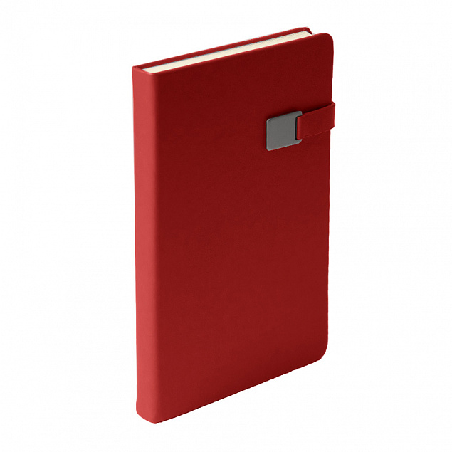Ежедневник недатированный Spirit , А5, красный, кремовый блок с логотипом в Москве заказать по выгодной цене в кибермаркете AvroraStore