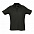 Поло мужское SUMMER II, черный, XS, 100% хлопок, 170 г/м2 с логотипом в Москве заказать по выгодной цене в кибермаркете AvroraStore