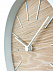 Часы настенные Kudo, беленый дуб с логотипом в Москве заказать по выгодной цене в кибермаркете AvroraStore