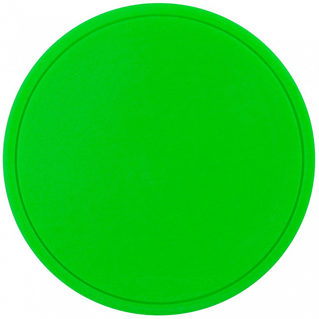 Лейбл из ПВХ Dzeta Round, M, зеленый неон с логотипом в Москве заказать по выгодной цене в кибермаркете AvroraStore