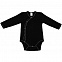 Боди детское Baby Prime, черное с логотипом в Москве заказать по выгодной цене в кибермаркете AvroraStore