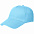 Бейсболка Convention, голубая с логотипом в Москве заказать по выгодной цене в кибермаркете AvroraStore