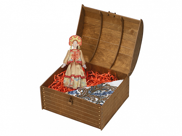 Подарочный набор Катерина: кукла, платок с логотипом в Москве заказать по выгодной цене в кибермаркете AvroraStore