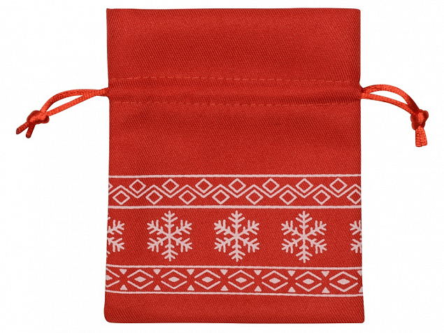 Мешочек подарочный новогодний с логотипом в Москве заказать по выгодной цене в кибермаркете AvroraStore
