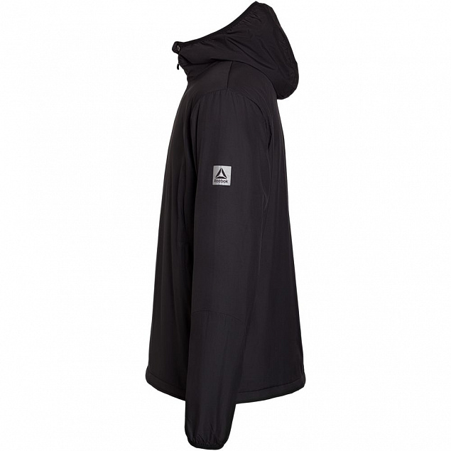 Куртка мужская Outdoor Fleece Lined Jacket, черная с логотипом в Москве заказать по выгодной цене в кибермаркете AvroraStore