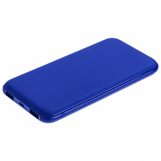 Внешний аккумулятор Uniscend All Day Compact 10 000 мАч, синий с логотипом в Москве заказать по выгодной цене в кибермаркете AvroraStore