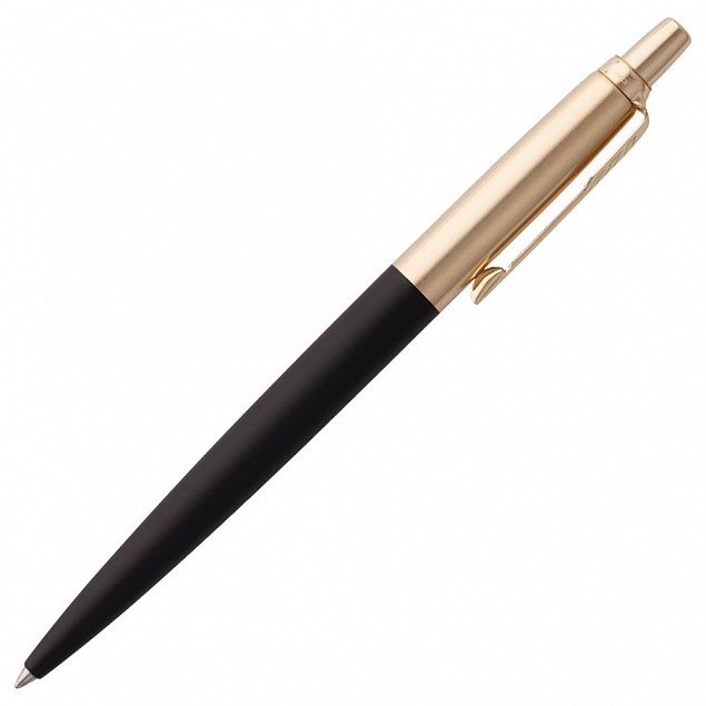 Ручка шариковая Parker Jotter Luxe K177, черный с золотистым с логотипом в Москве заказать по выгодной цене в кибермаркете AvroraStore