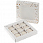 Набор из 9 пирожных макарон, в коробке с окошком с логотипом в Москве заказать по выгодной цене в кибермаркете AvroraStore