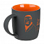 Кружка «Довлатов» c покрытием софт-тач, оранжевая с логотипом в Москве заказать по выгодной цене в кибермаркете AvroraStore