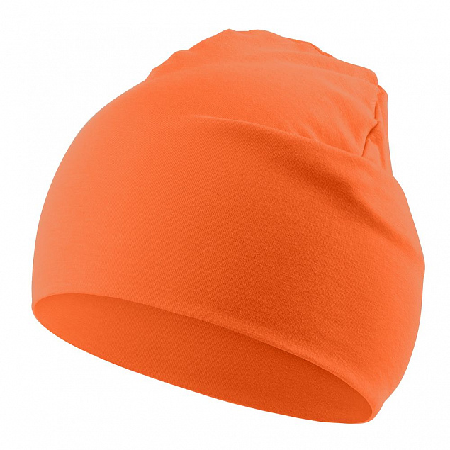 Шапка HeadOn ver.2, оранжевая с логотипом в Москве заказать по выгодной цене в кибермаркете AvroraStore