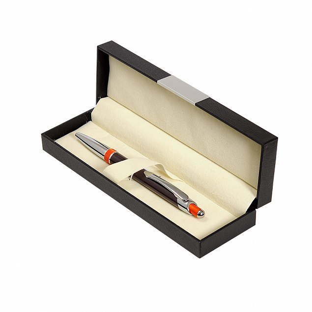 Коробка подарочная, футляр, пластик, с алюминиевой вставкой, для 1 ручки с логотипом в Москве заказать по выгодной цене в кибермаркете AvroraStore
