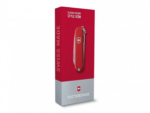 Нож-брелок Classic «Style Icon», 58 мм, 7 функций с логотипом в Москве заказать по выгодной цене в кибермаркете AvroraStore