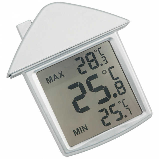 Термометр на присоске  "Дом" с логотипом в Москве заказать по выгодной цене в кибермаркете AvroraStore
