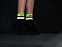 Водонепроницаемые носки Pro Visibility Cycling, черные с зеленым с логотипом в Москве заказать по выгодной цене в кибермаркете AvroraStore
