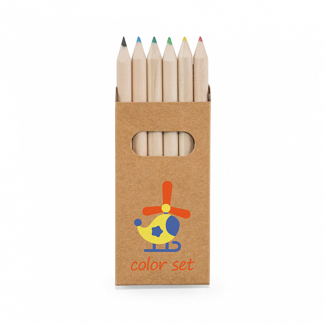 Набор карандашей с логотипом в Москве заказать по выгодной цене в кибермаркете AvroraStore