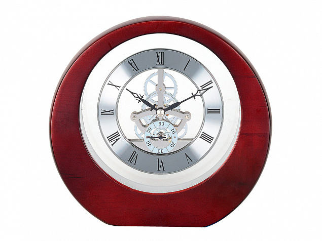 Часы настольные «Эдервилль» с логотипом в Москве заказать по выгодной цене в кибермаркете AvroraStore