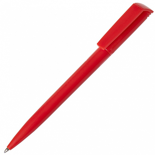 Ручка шариковая Flip, красная с логотипом в Москве заказать по выгодной цене в кибермаркете AvroraStore
