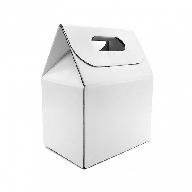 Коробка Coffee Box (белый) с логотипом в Москве заказать по выгодной цене в кибермаркете AvroraStore