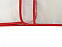 Дождевик Providence, прозрачный/красный с чехлом с логотипом в Москве заказать по выгодной цене в кибермаркете AvroraStore