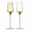 Набор бокалов для шампанского Space, золотистый с логотипом в Москве заказать по выгодной цене в кибермаркете AvroraStore