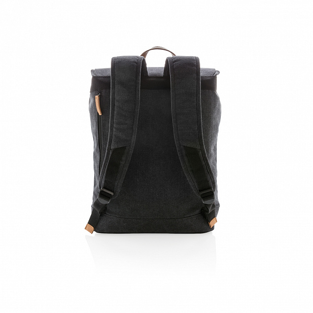 Рюкзак для ноутбука Canvas, черный с логотипом  заказать по выгодной цене в кибермаркете AvroraStore
